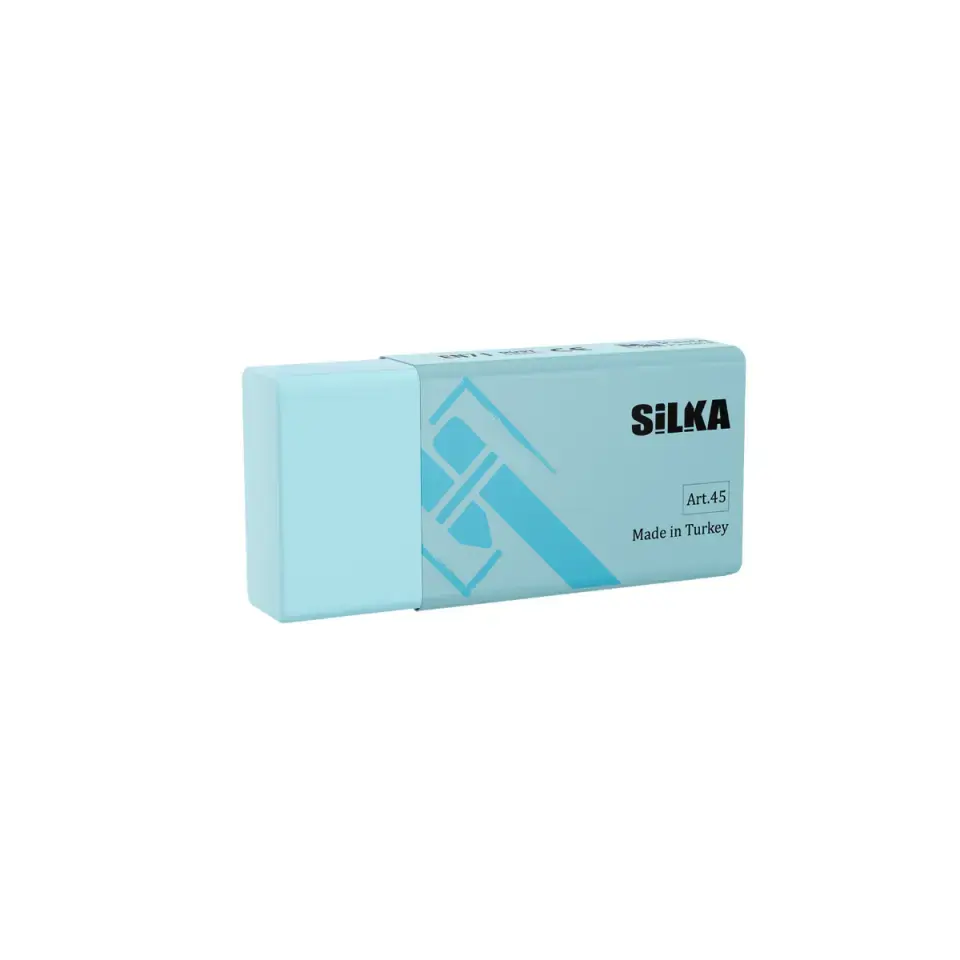 Silka 44-24 Pastel Orta Boy Silgi Mavi