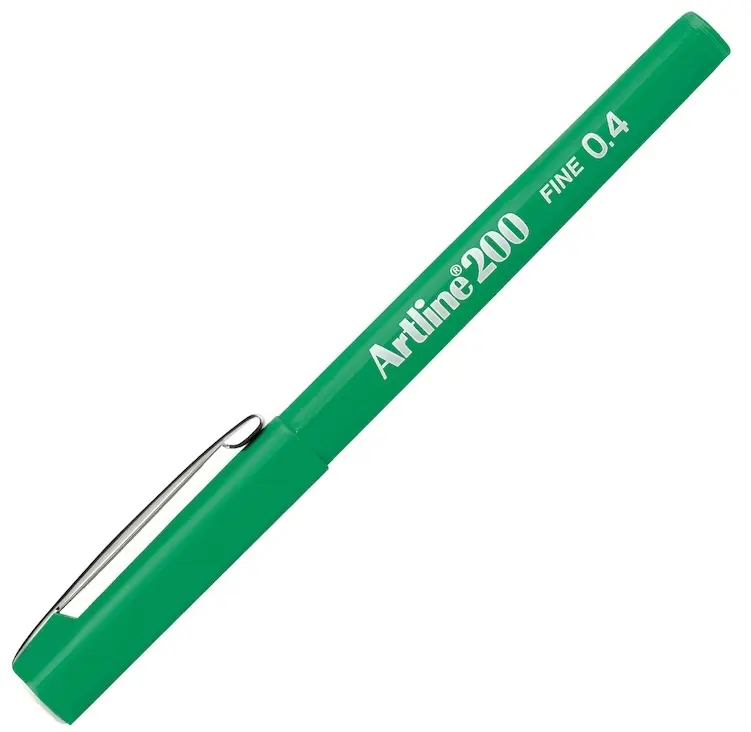 Artline 200N Fınelıner 04Mm Green 120004