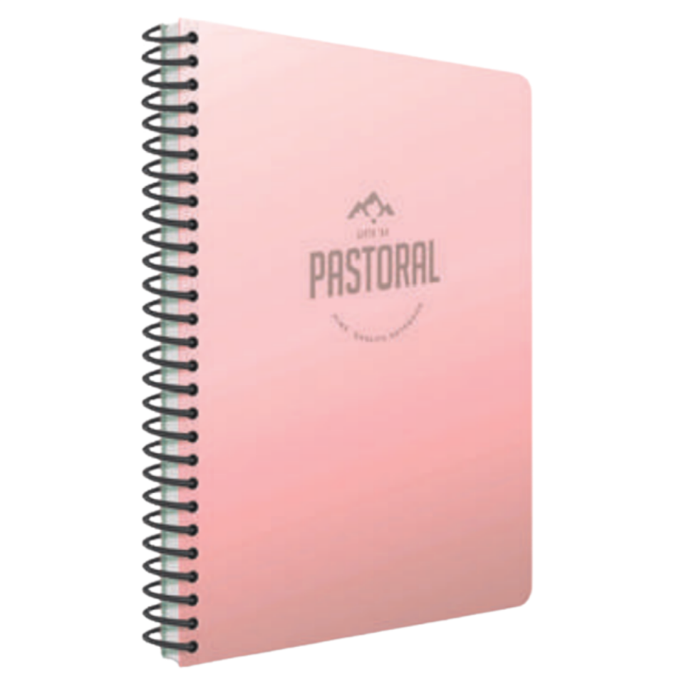 Gıpta 3241 Pastoral Spiralli PP Kapak Defter A4 72 Yaprak Çizgili