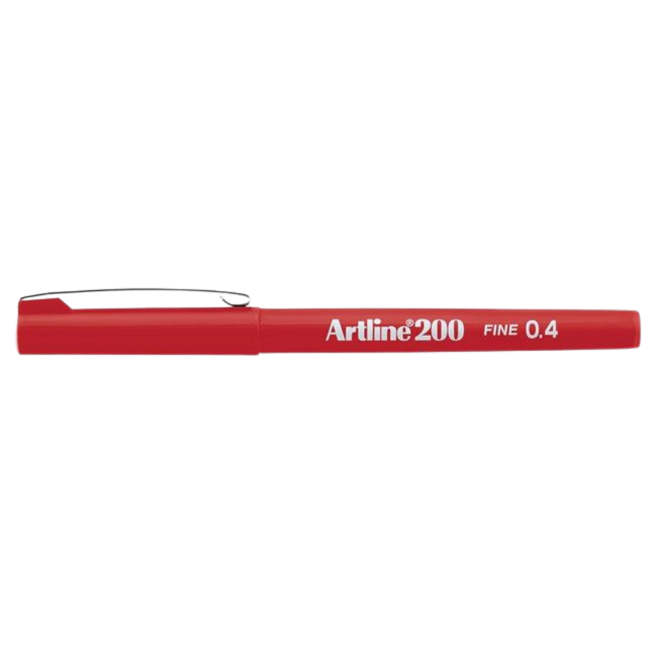 Artline 200N Fınelıner 04Mm Kırmızı 120002