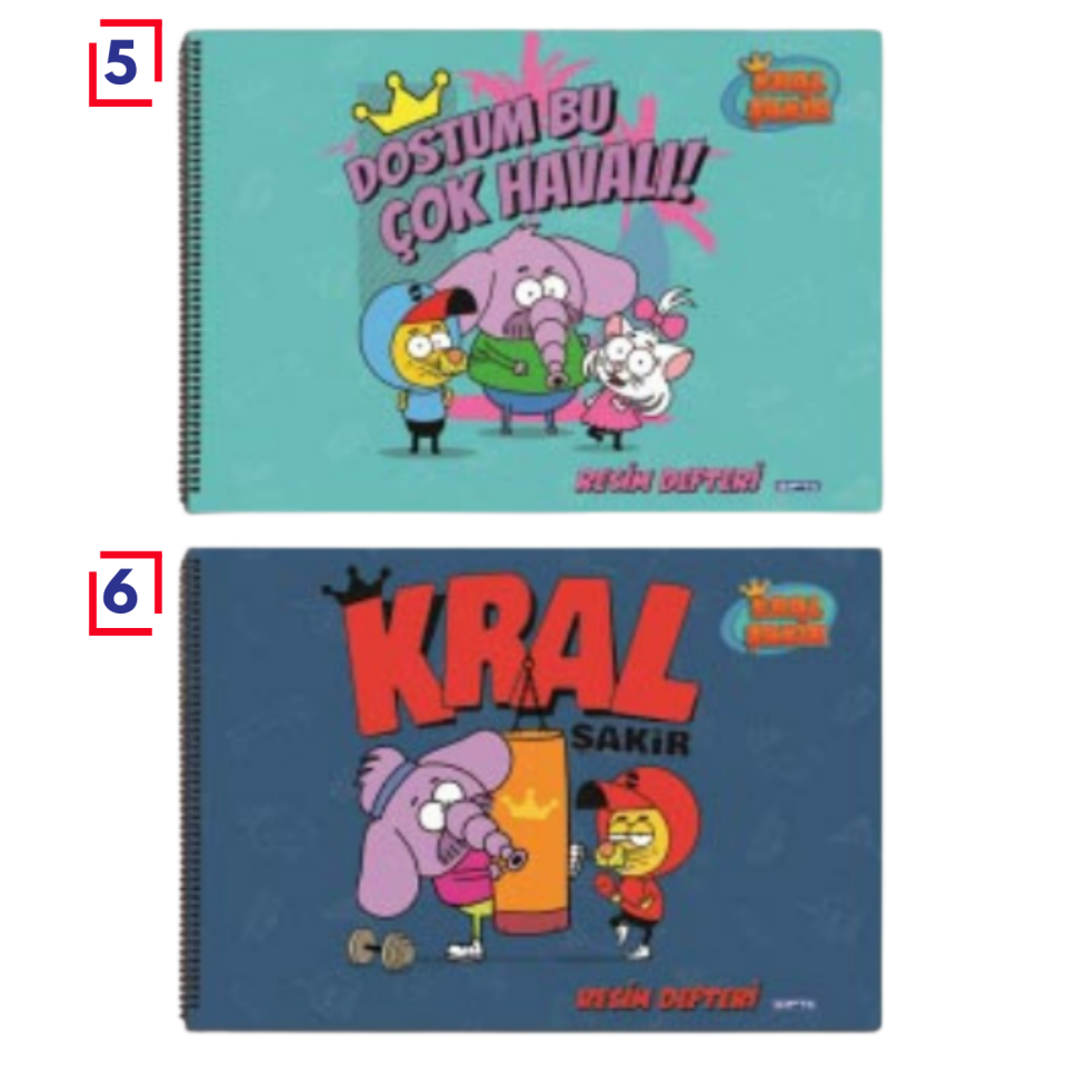 Gıpta 6008 Kral Sakır Spr Resım Def 25X35 15Yp