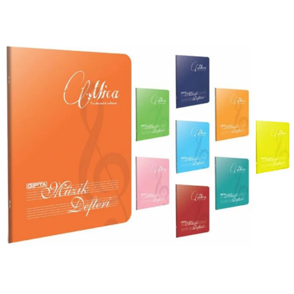 Gıpta 1701 Pp Kapak Muzık Defteri A4 40 Yaprak