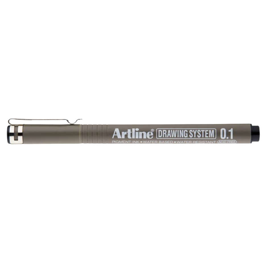 Artline 231 Çizim Kalemi 0.1mm  Siyah
