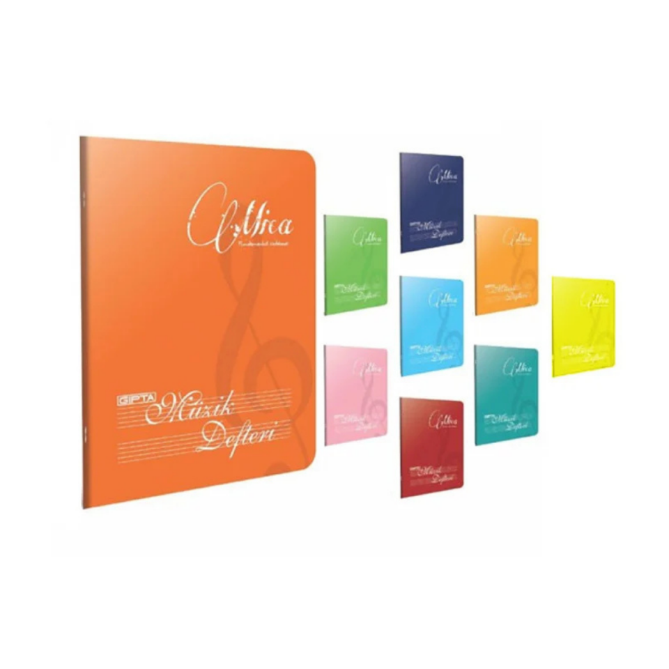Gıpta 1701 Pp Kapak Muzık Defteri A4 40 Yaprak