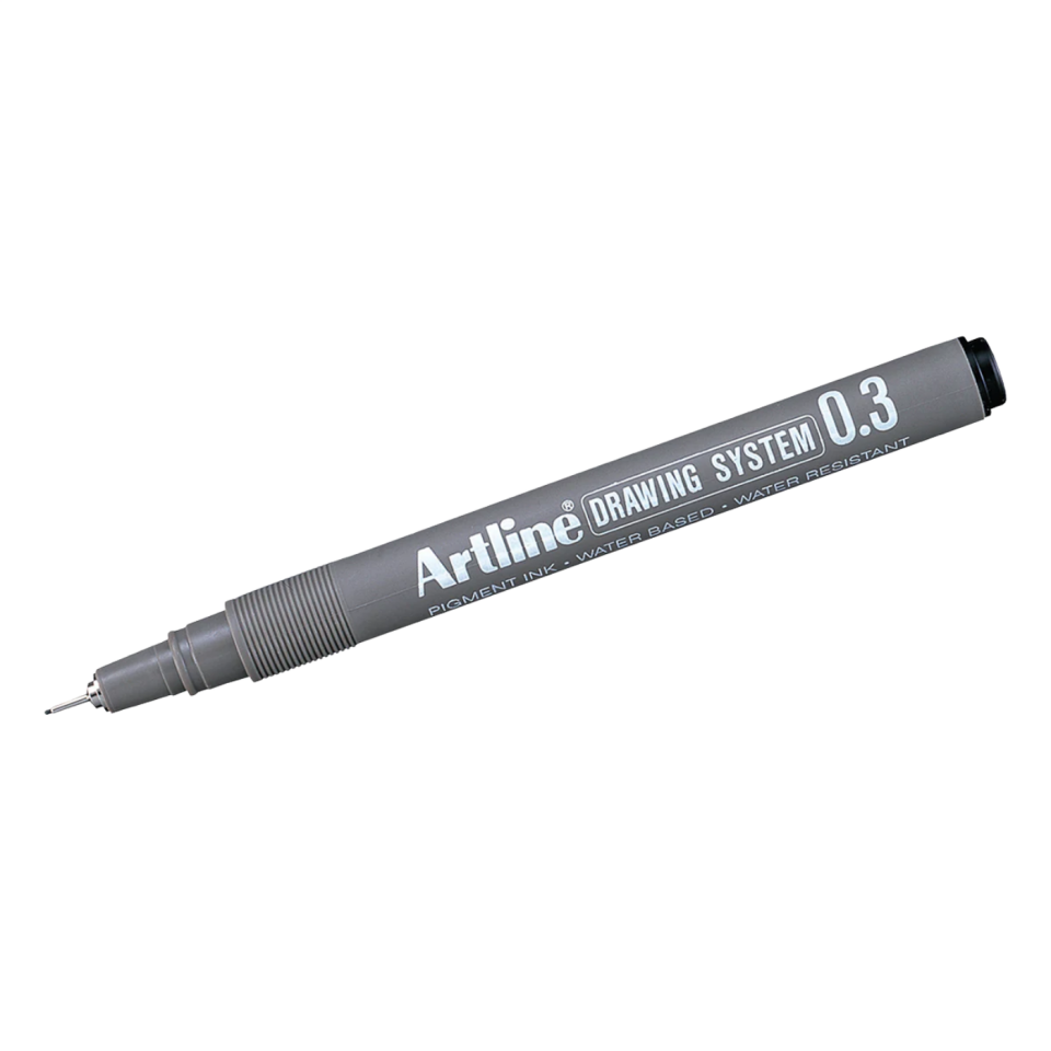 Artline 233 Çizim Kalemi 0.3mm  Siyah