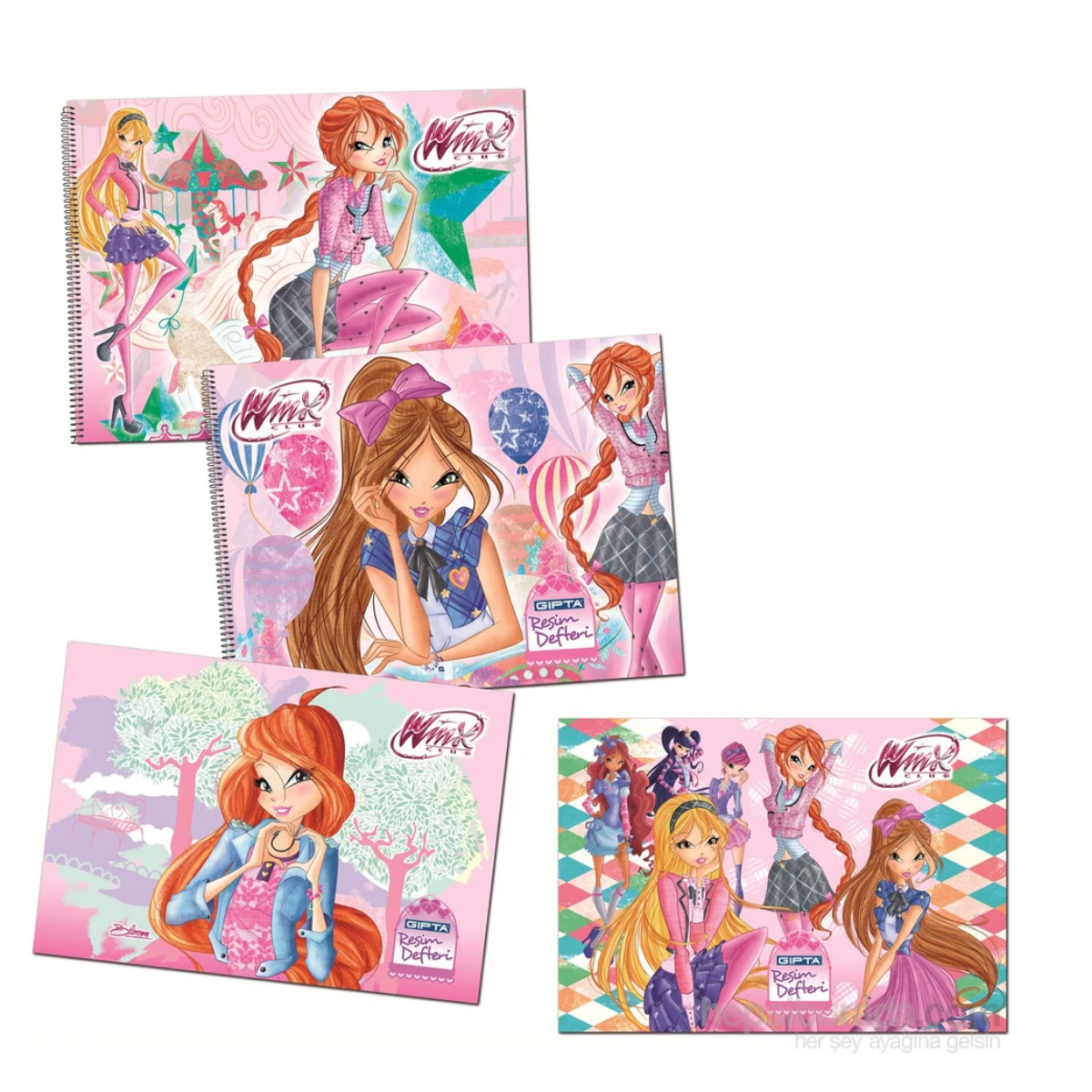 Gıpta 3089 Wınx Spr Resım Defteri 17X24 15 Yaprak