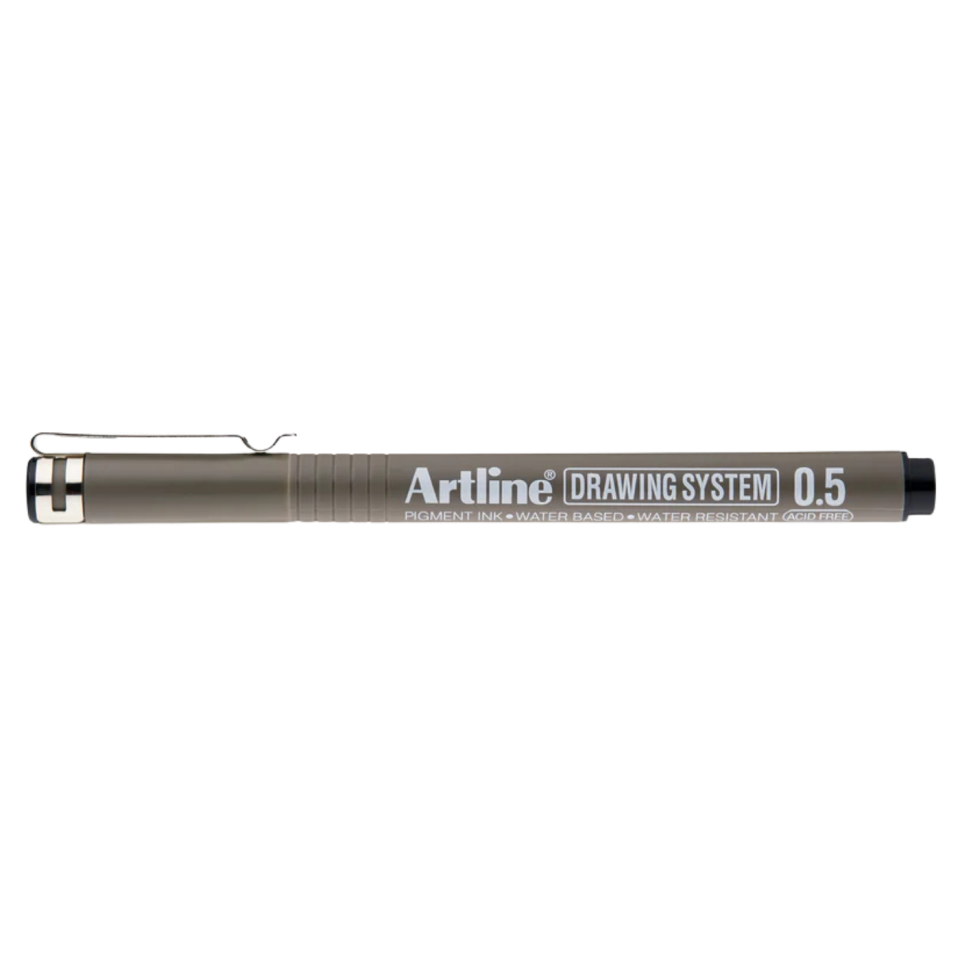 Artline 235 Çizim Kalemi 0.5mm  Siyah
