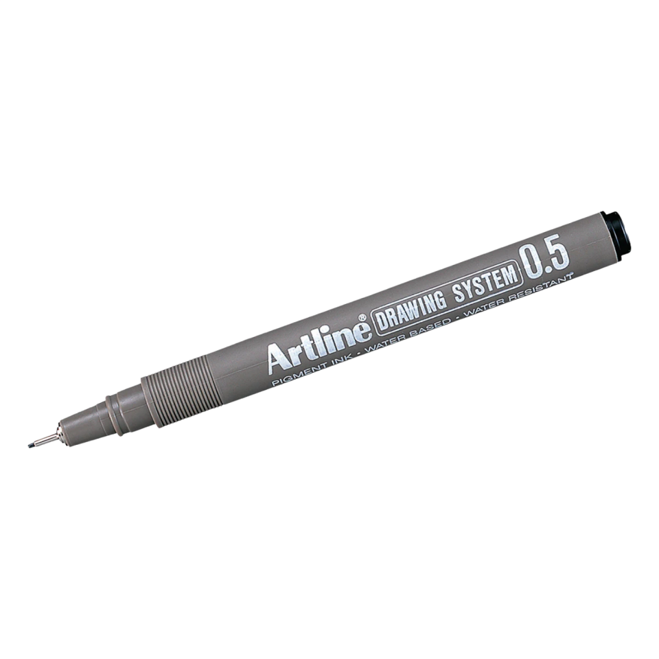 Artline 235 Çizim Kalemi 0.5mm  Siyah