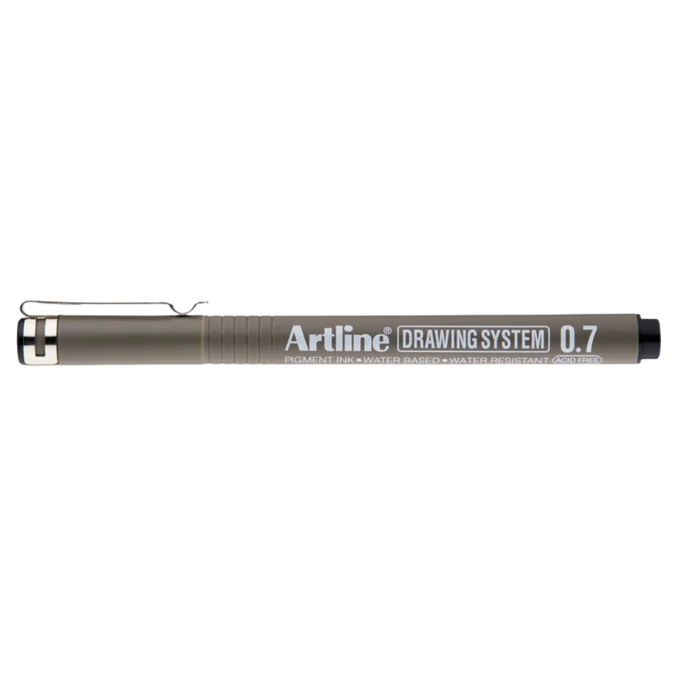 Artline 237 Çizim Kalemi 0.7mm  Siyah