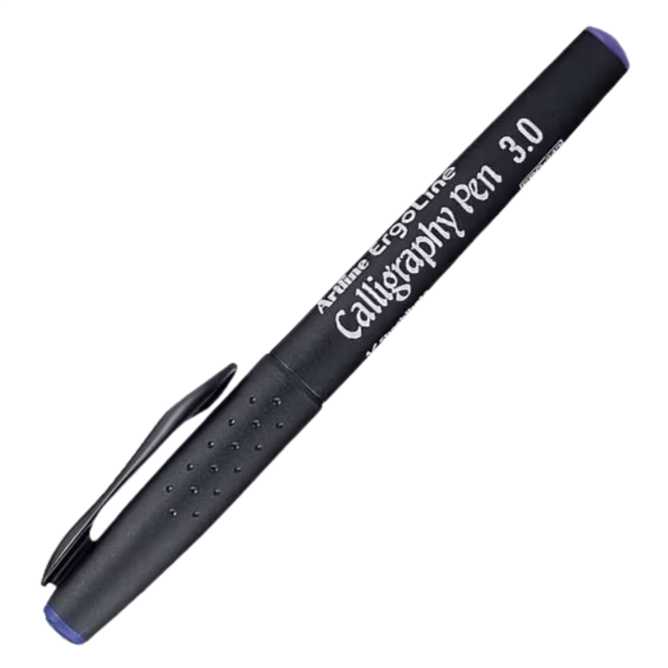 Artline 243 Calligraphy Kalemi Mavi 3.0mm  